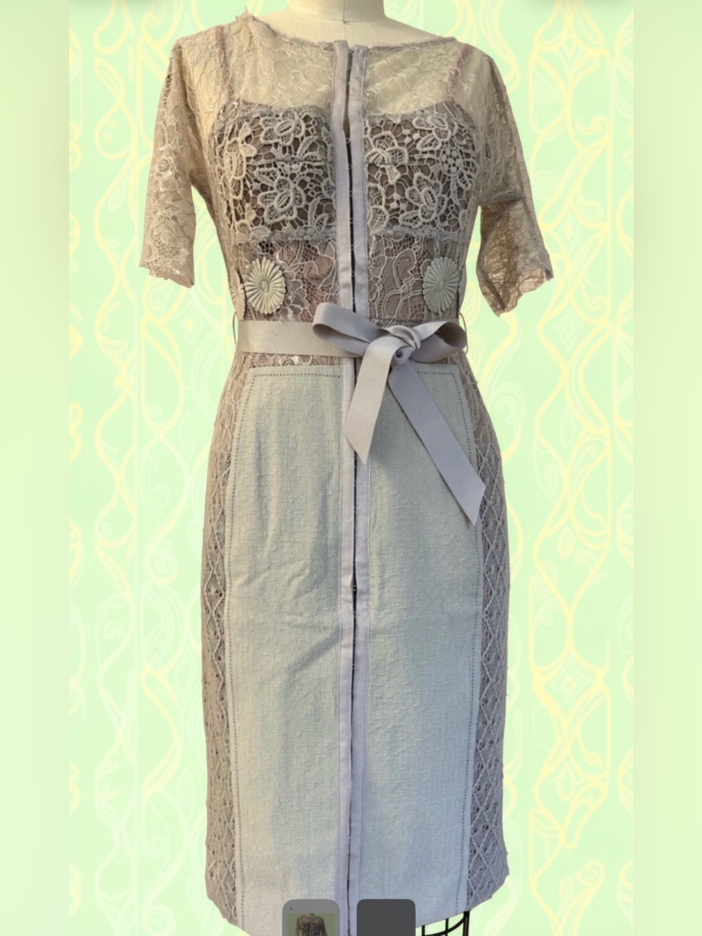 Lace Is In! Exquisite Anthropologie Lace Dress